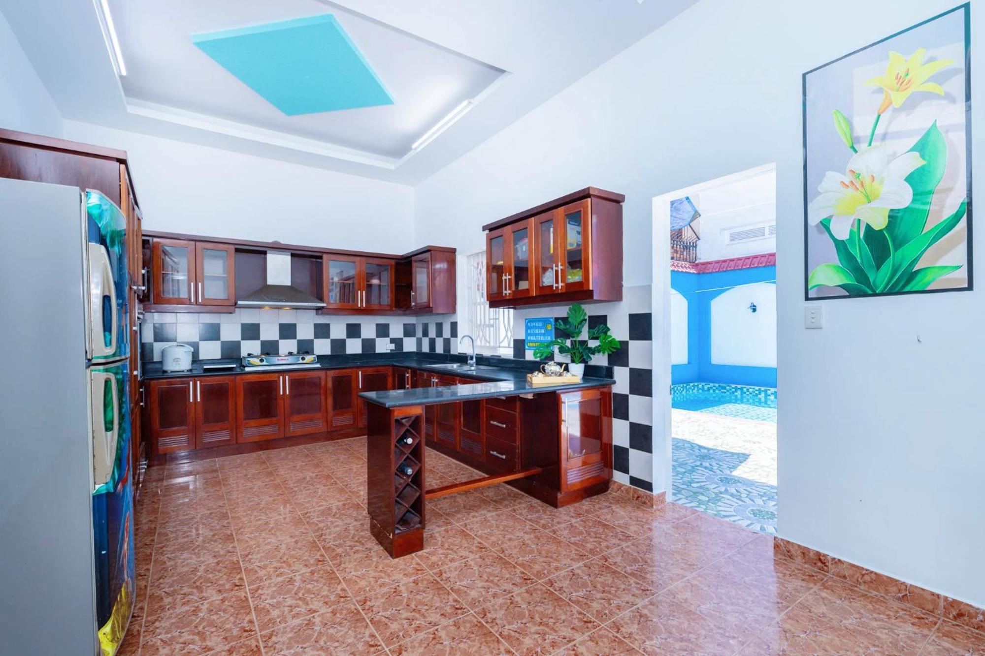 Villa 433 - Free Karaoke - Bida - San Vuon Ho Boi Gan Bien Bai Sau Vung Tau Exterior photo